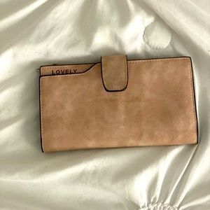 Lovely pink wallet